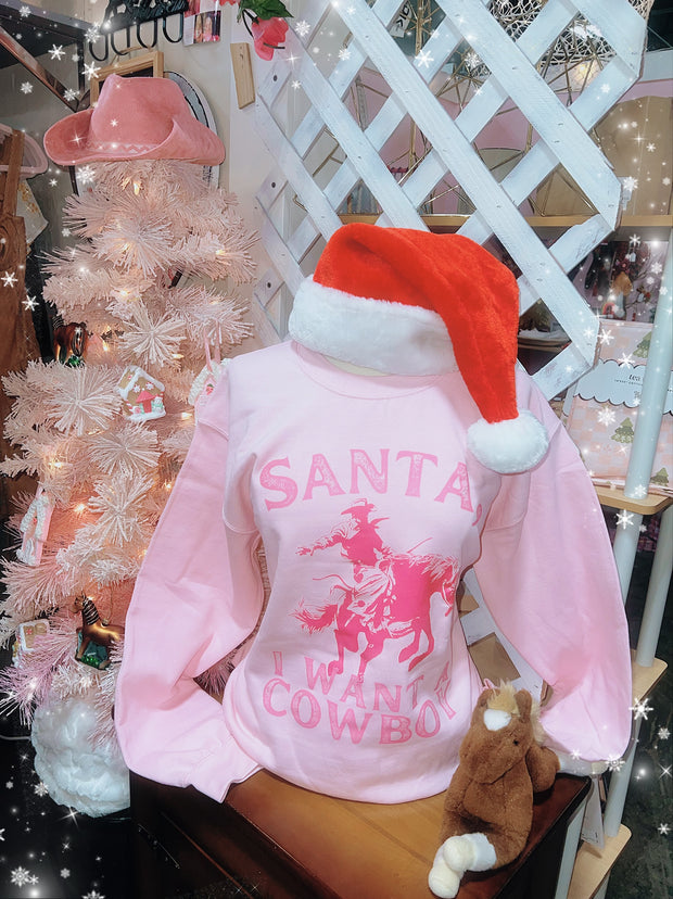 Cowboy Christmas Sweatshirt